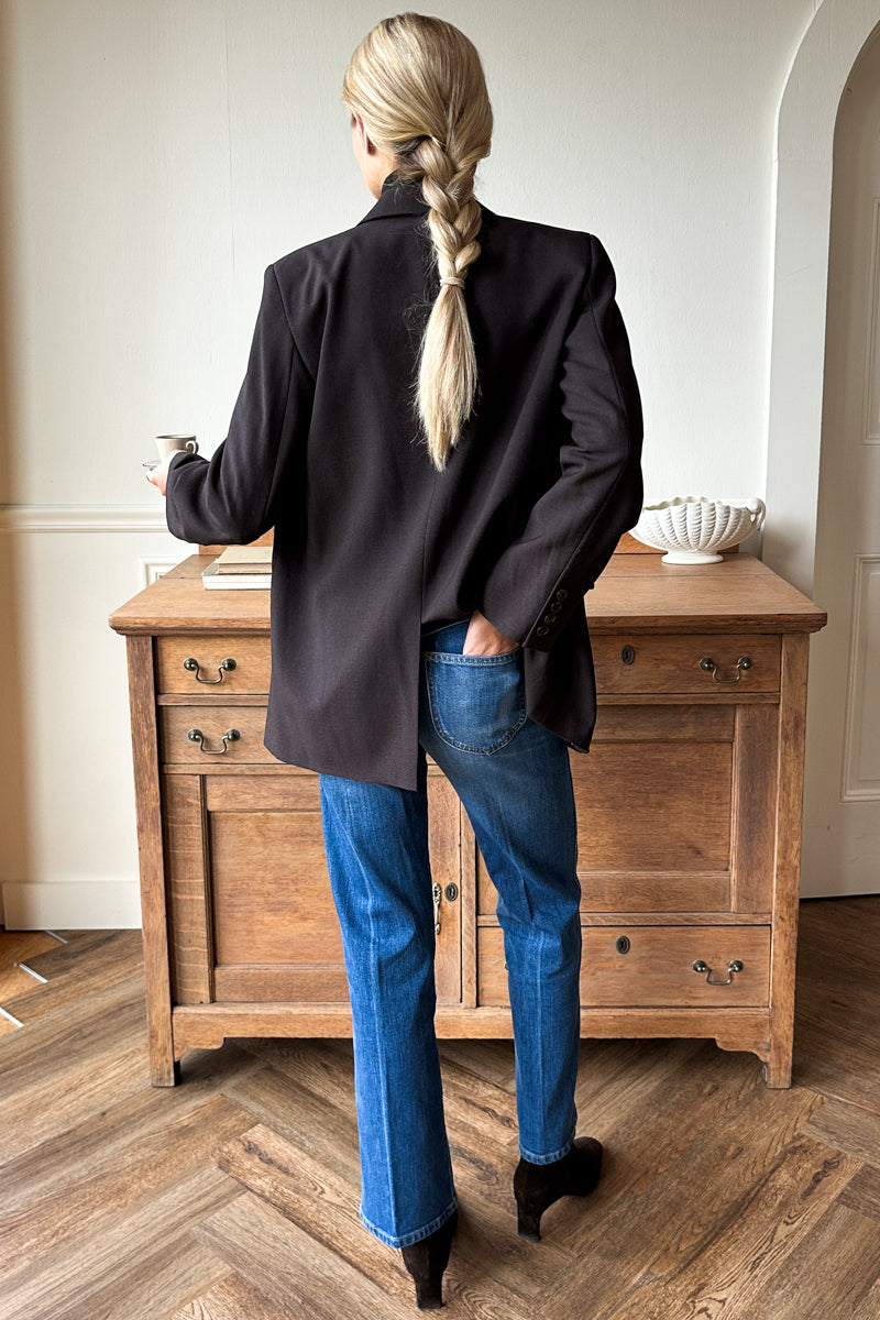 Atelier Blazer - Cocoa Gabardine