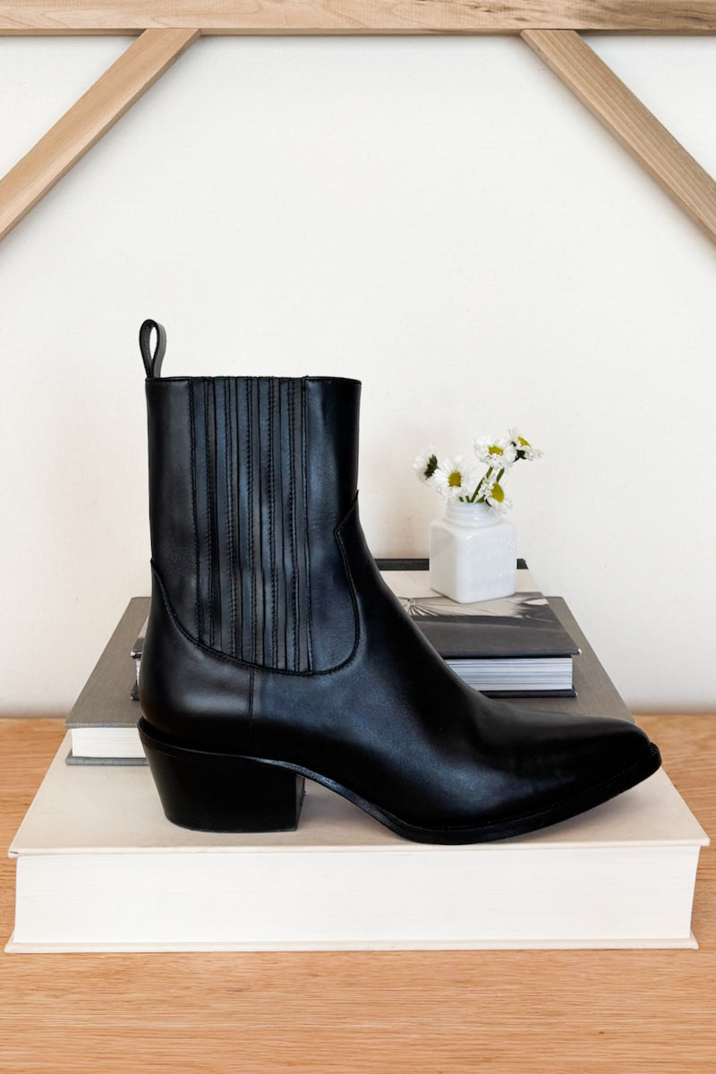 Atelier Boot - Black Leather