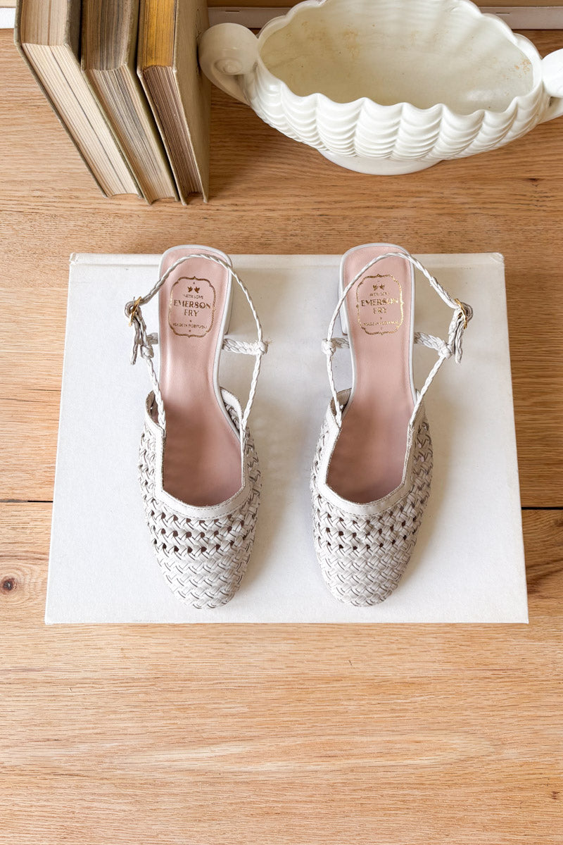 Frankie Walking Slingback - Putty