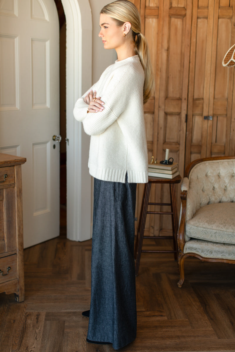 Tulip Trouser - Rinsed Black