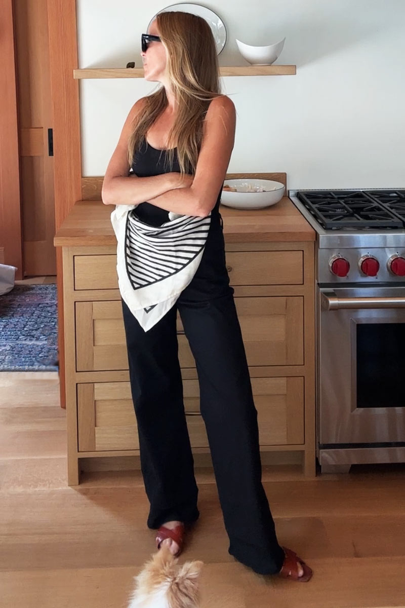 Everyday Pant - Jet Black Organic