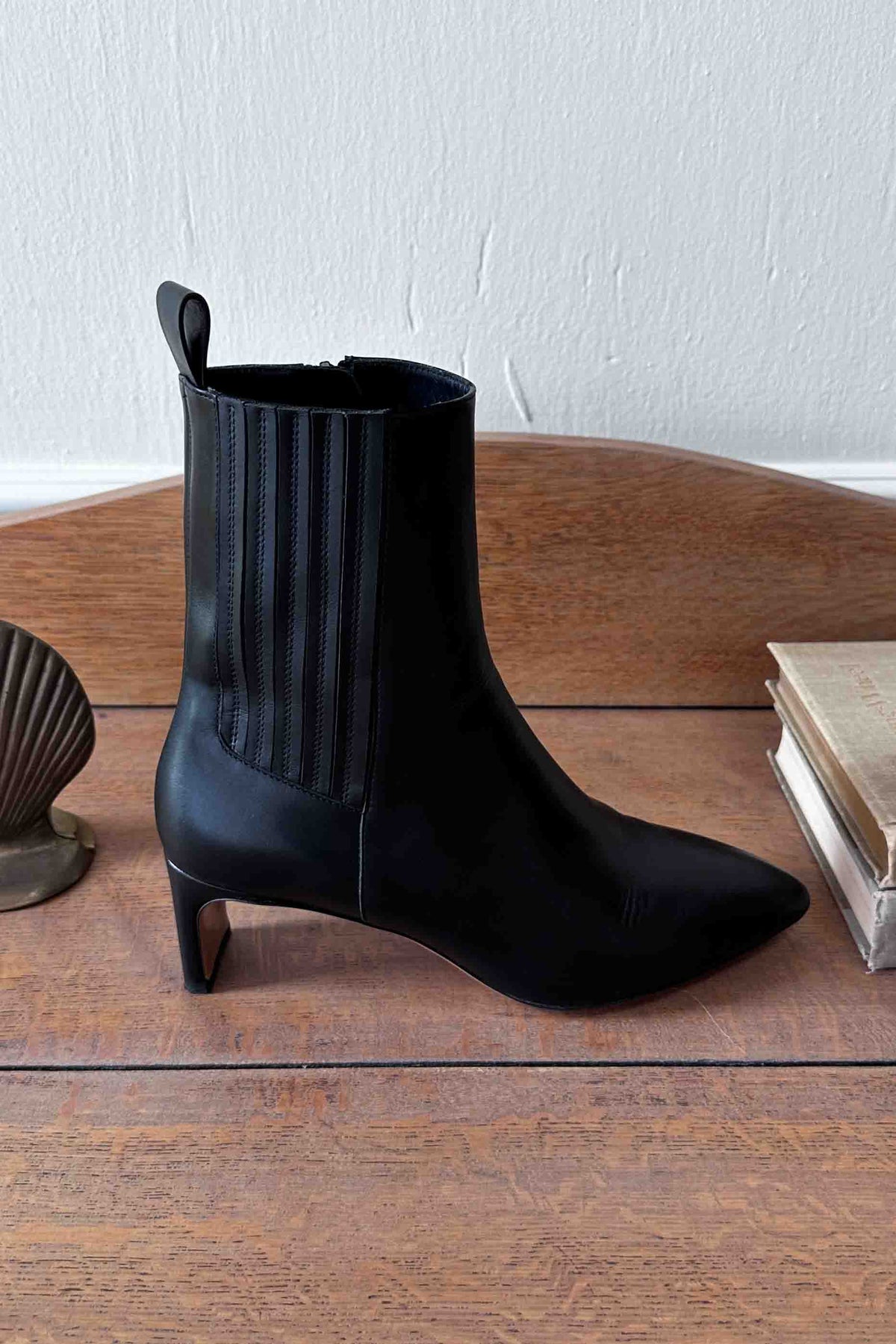 Lou Ankle Boot 2 - Black Leather