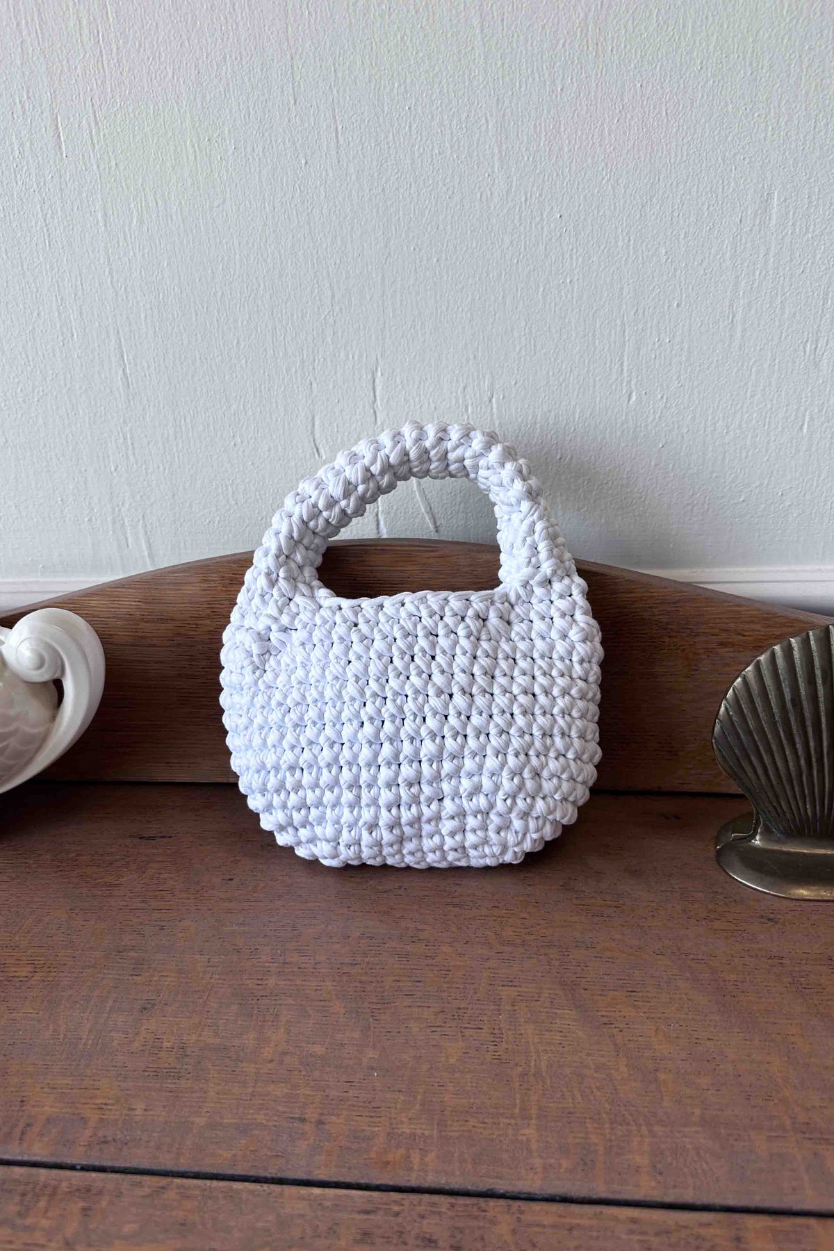 Puffy Bag - White
