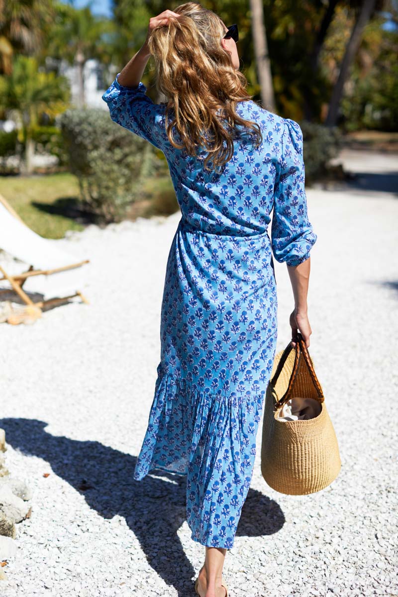 Frances 3 Dress - Little Marigolds Danube Organic