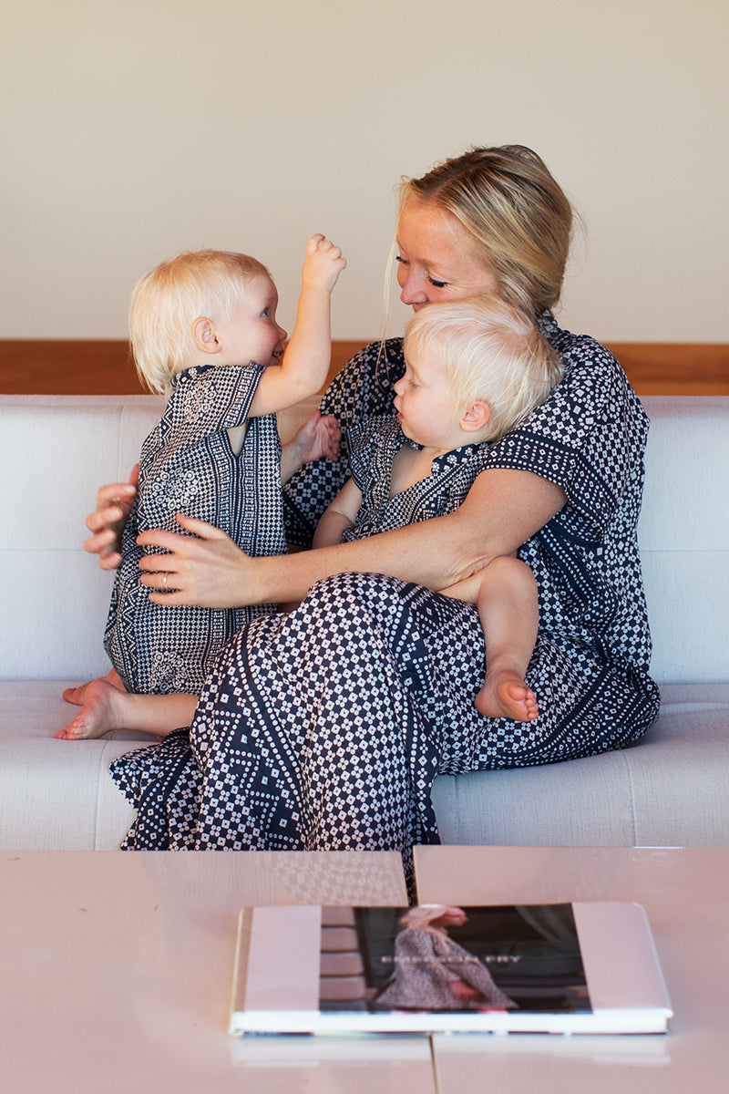 Emerson Caftan - Ink Organic