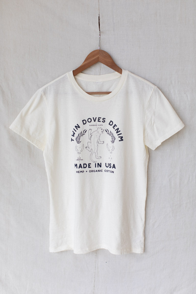 Lux Libertas T-shirt - Ivory