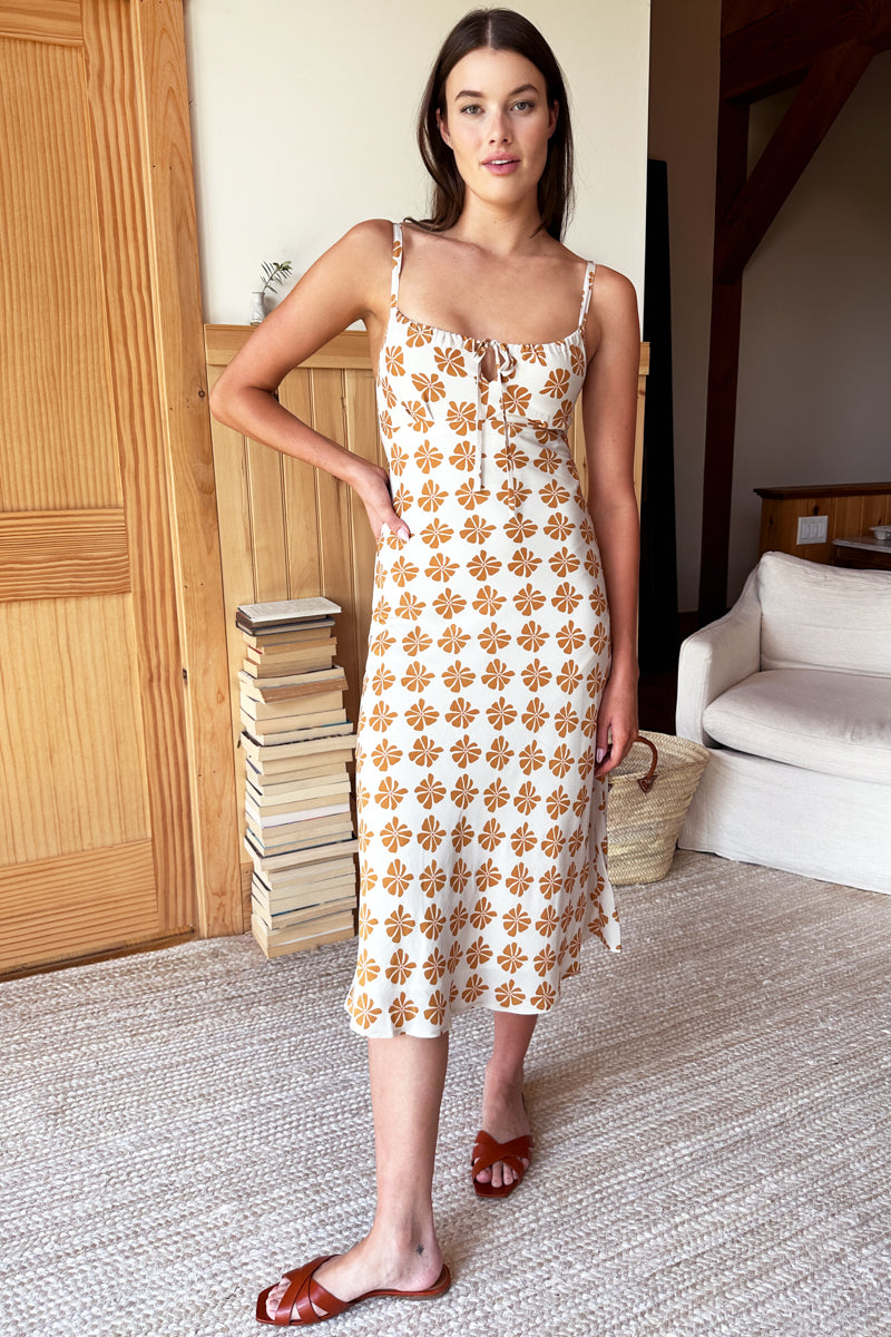 Amy Bias Sundress - Daisy Check