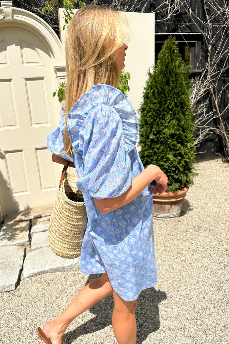 Adelina Long Sleeve Dress - Sunday Flowers Organic