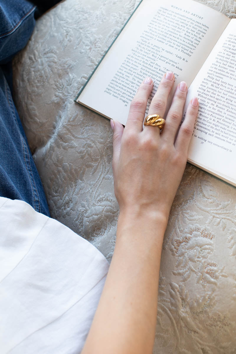 Baguette Ring 2 - Gold