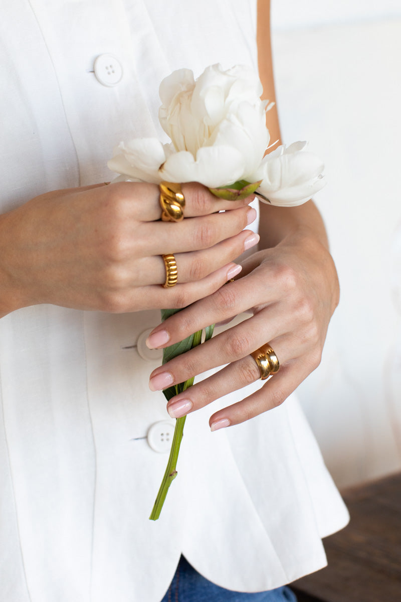 Baguette Ring 2 - Gold