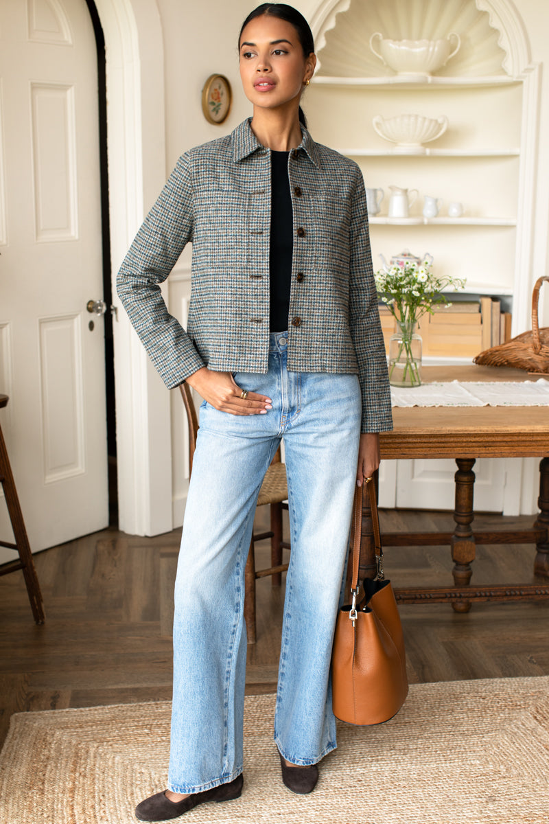 Atelier Pocket Jacket - Gun Club Check