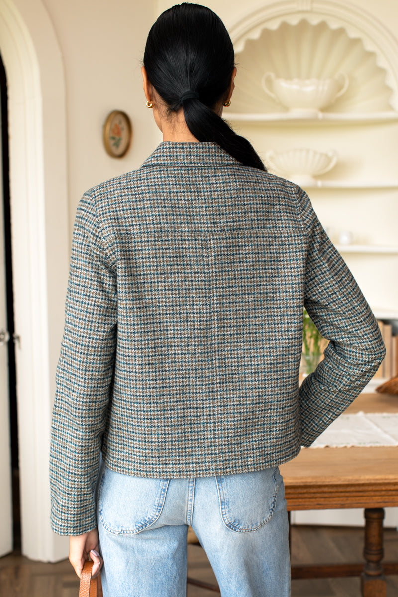 Atelier Pocket Jacket - Gun Club Check