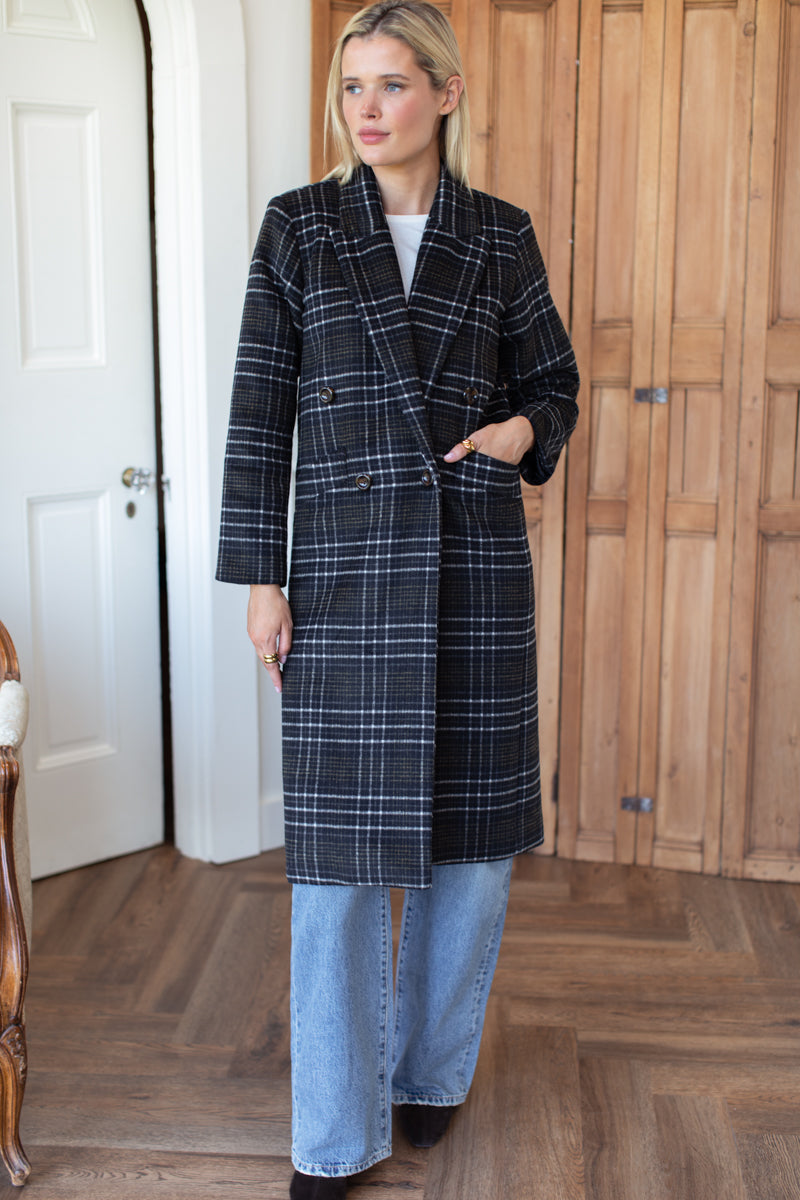 Bowery Coat - Lewis Plaid
