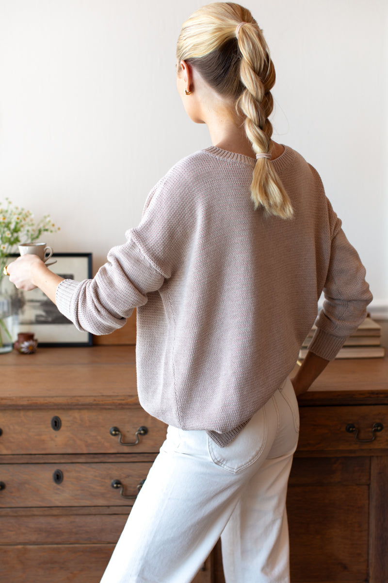 Carolyn Sweater - Sand Organic