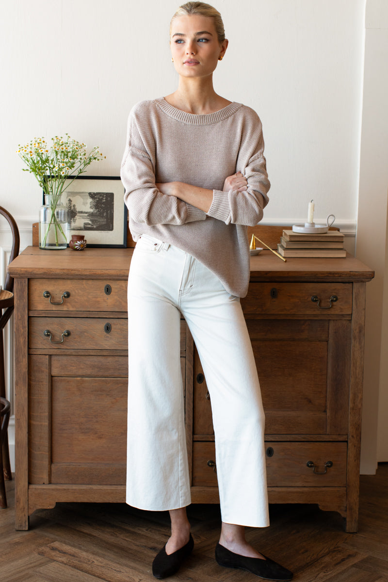 Carolyn Sweater - Sand Organic