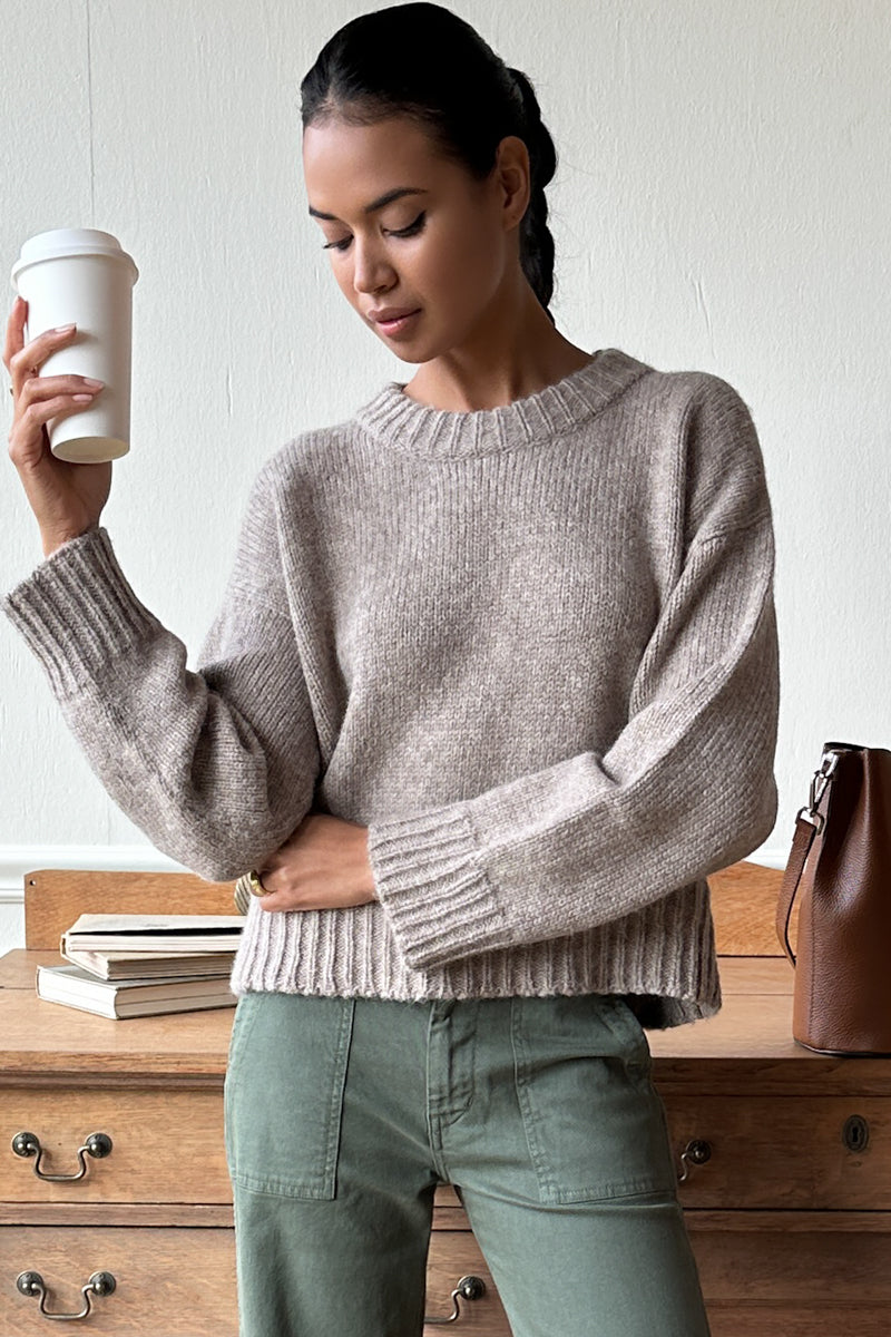 Cozy Sweater - Fog Grey Melange