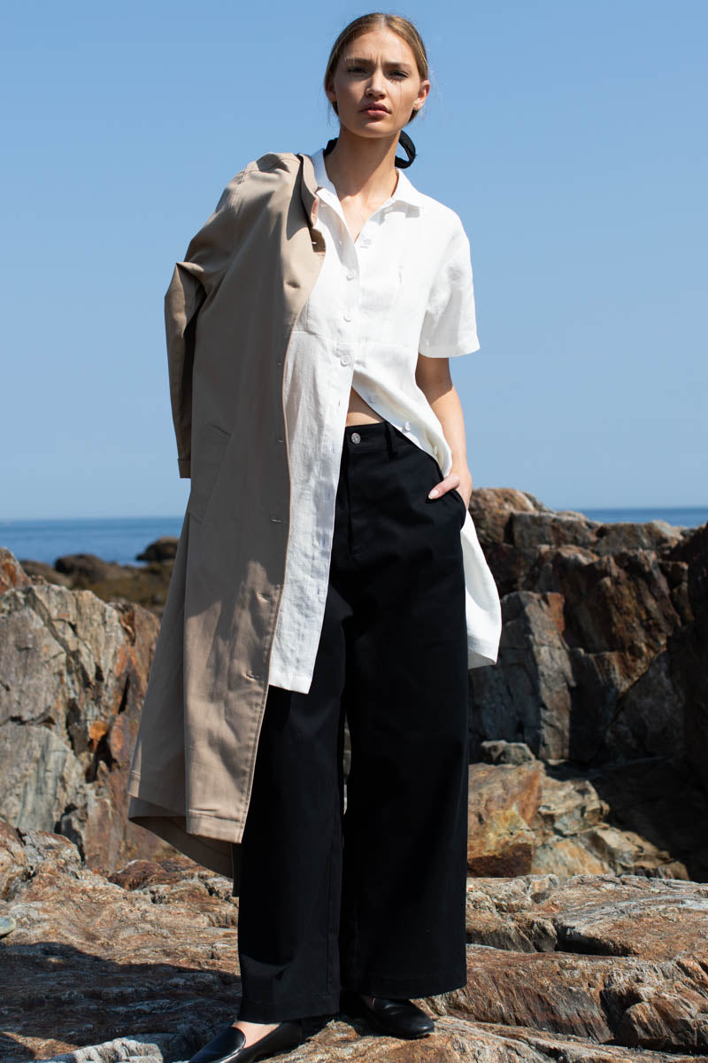 Potter's Shirtdress - White