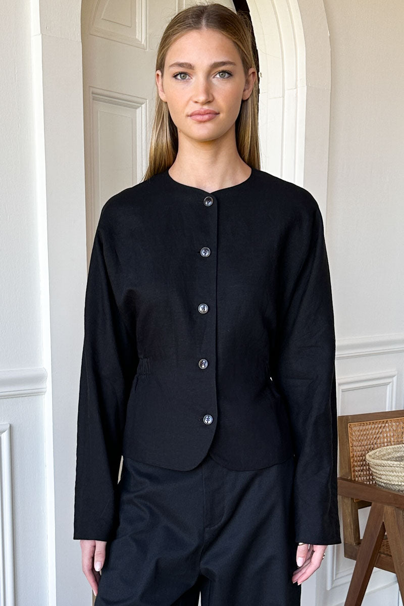 Atelier Cinch Jacket - Black