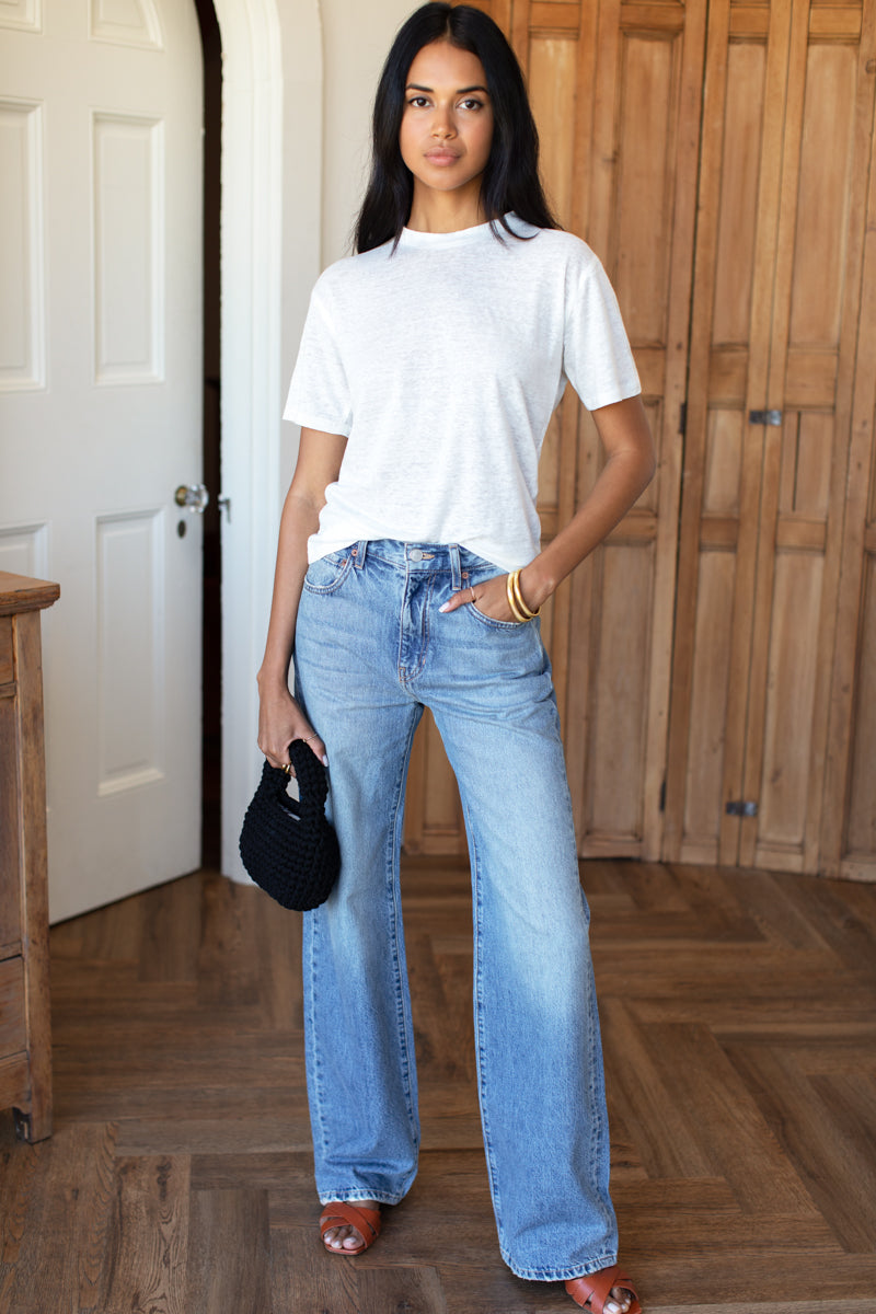 Essential Short Sleeve Crew - Ivory