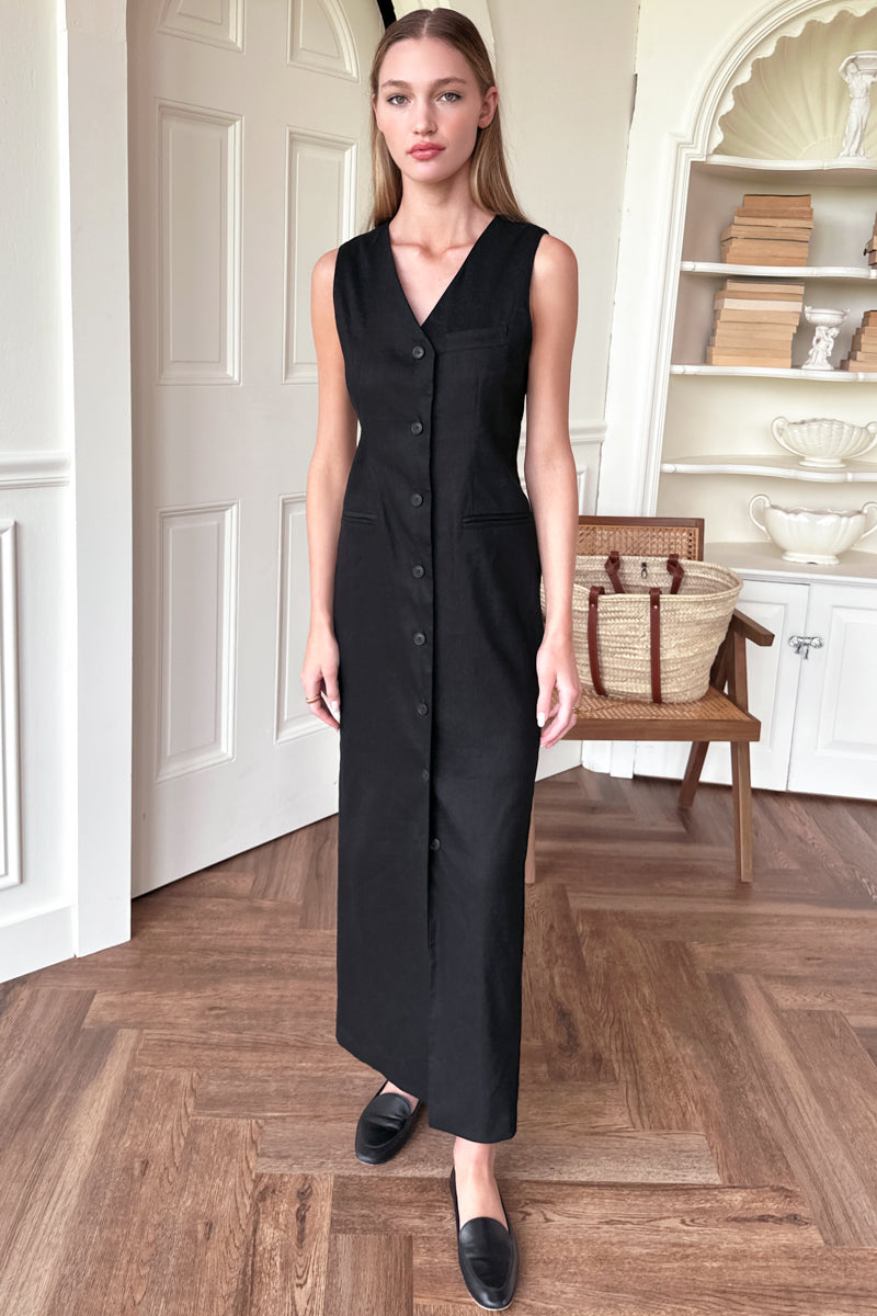 Form Maxi Dress - Black