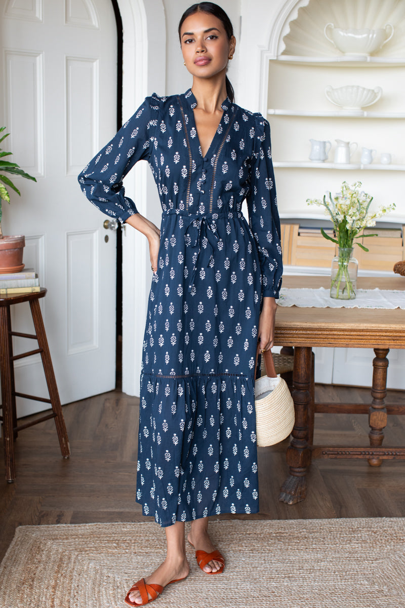 Frances 4 V Dress - Marguerite 2 Organic