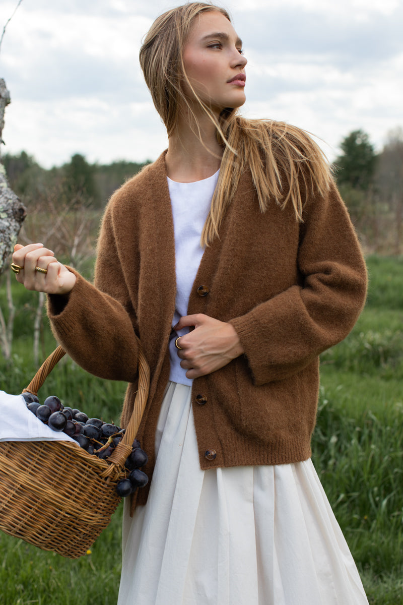 Frankie Cardigan - Camel