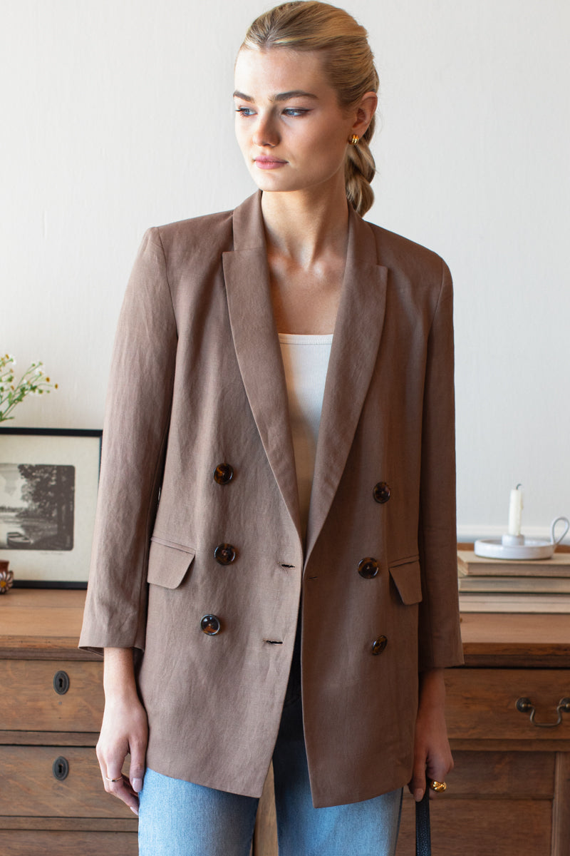 Lee Jacket - Chamoisee Linen