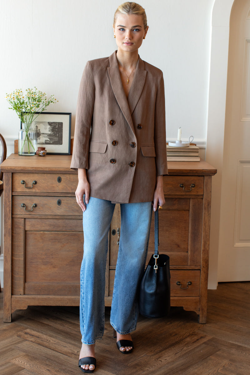 Lee Jacket - Chamoisee Linen