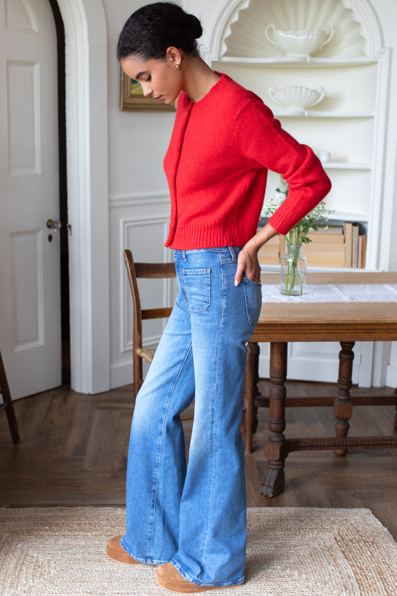 Little Atelier Cardigan - Poppy Red