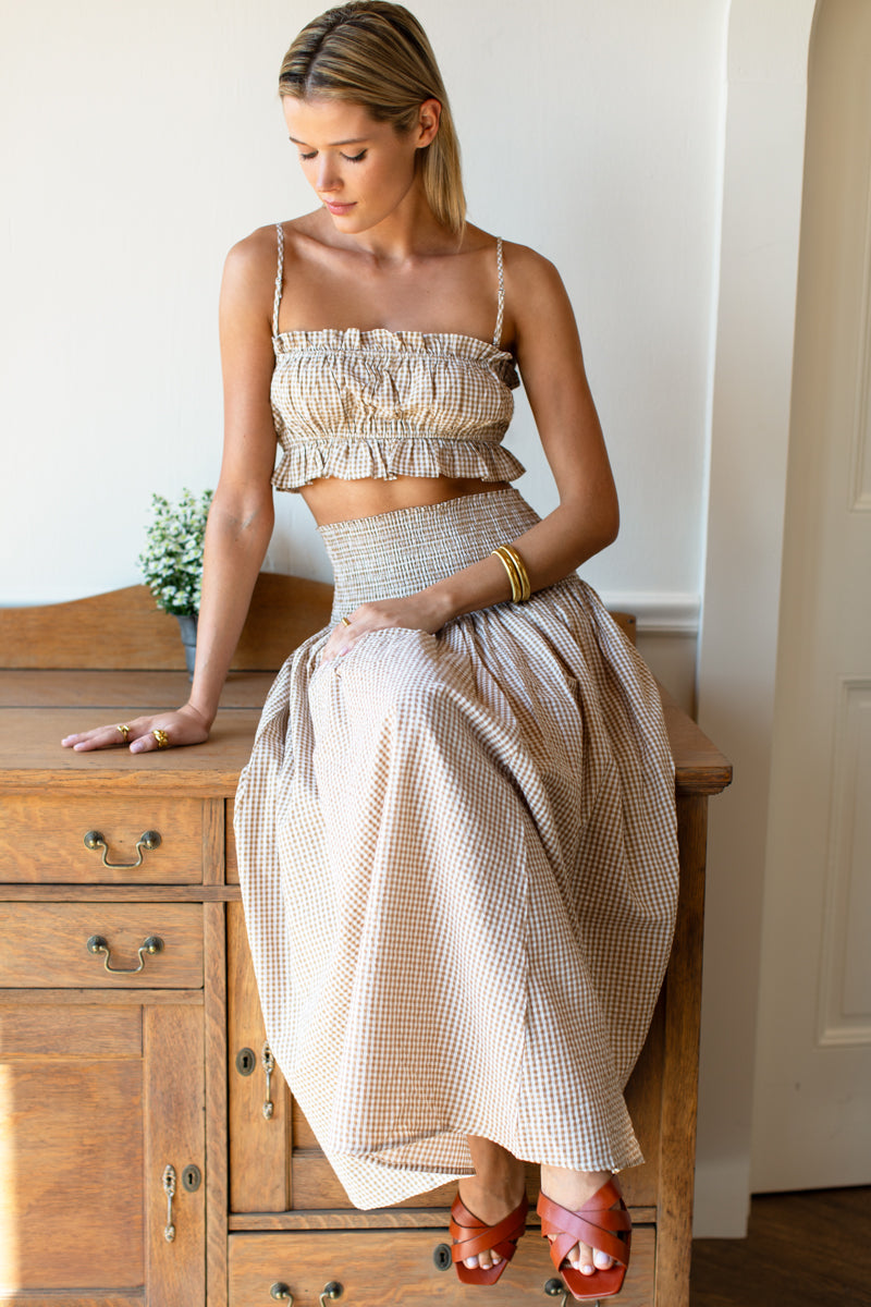 Vacation Top - Cafe Check