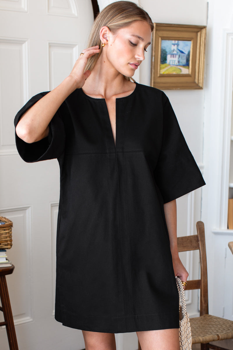 Structured Dress - Black