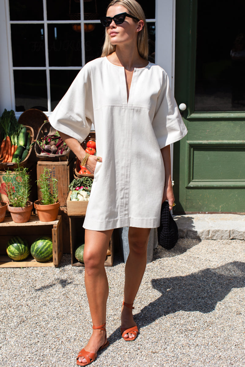 Structured Dress - Salt