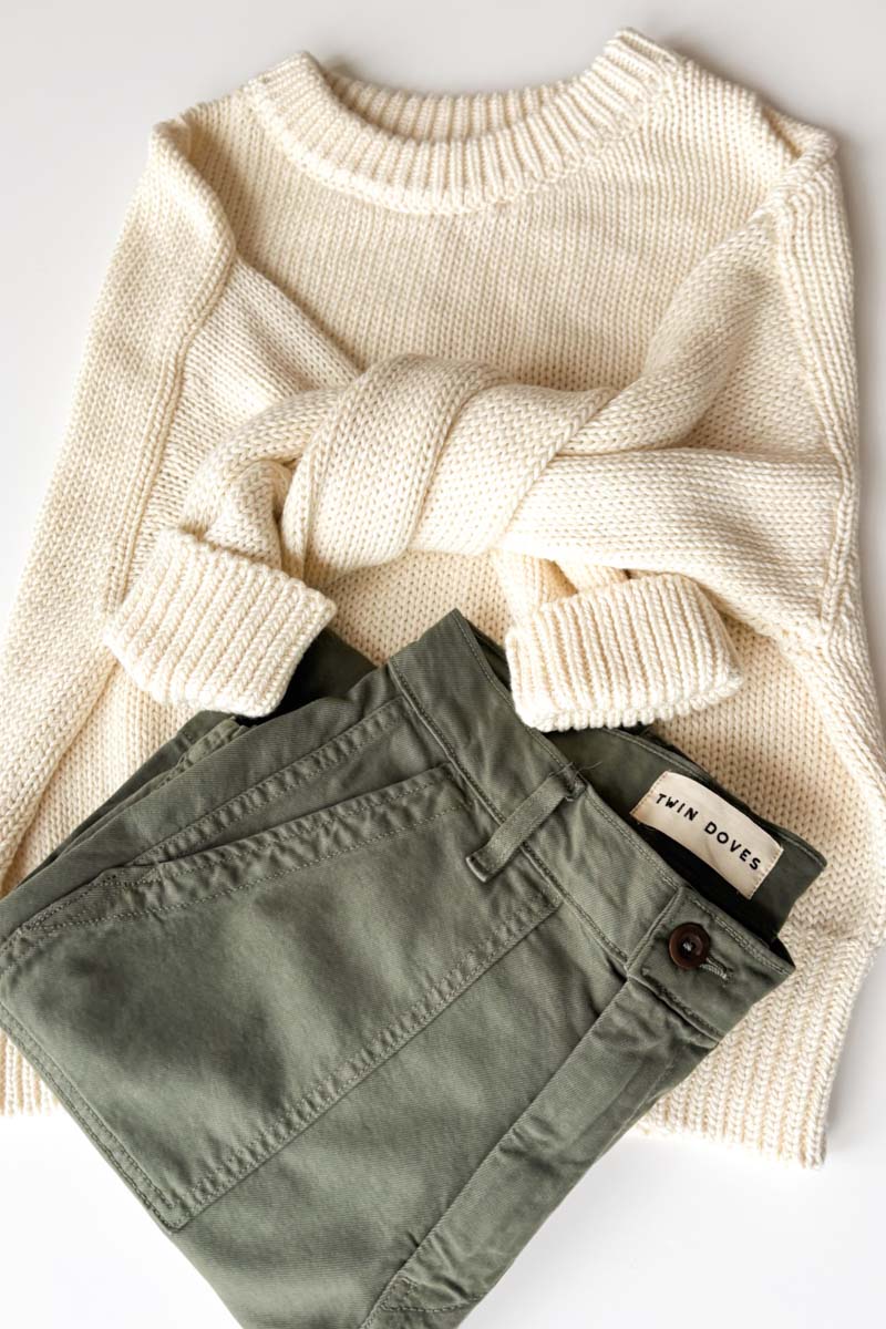 Vintage Army Pant Long - Vintage Green