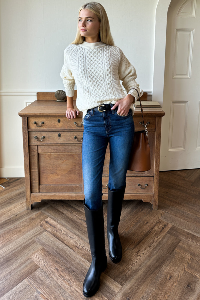 Tower High Pencil - Indigo