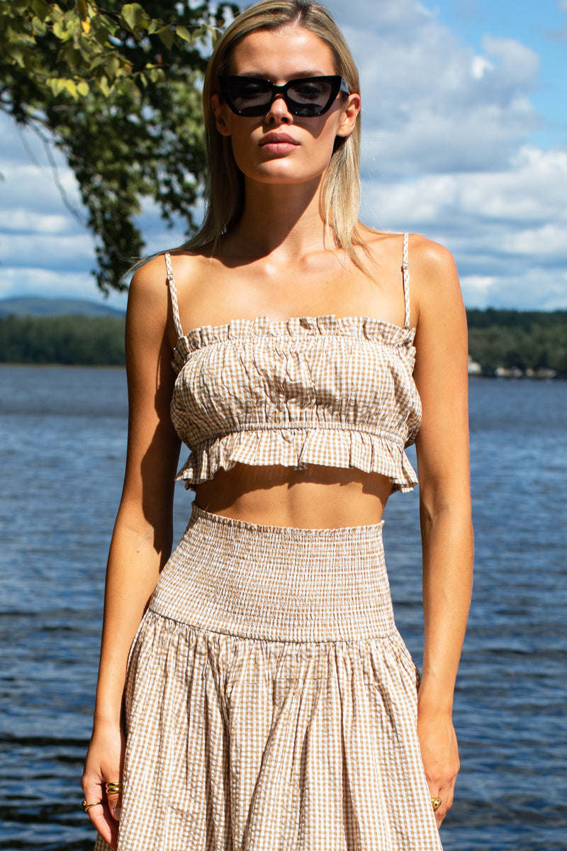 Vacation Top - Cafe Check