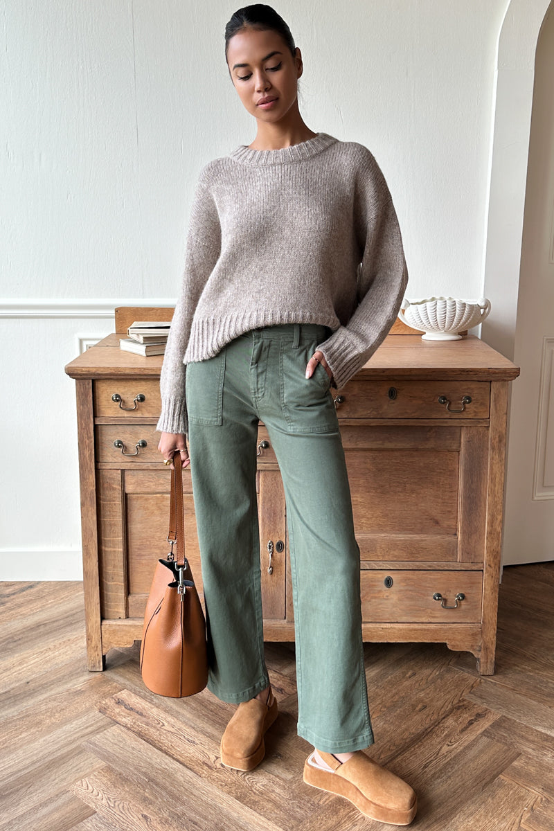 Vintage Army Pant Long - Vintage Green