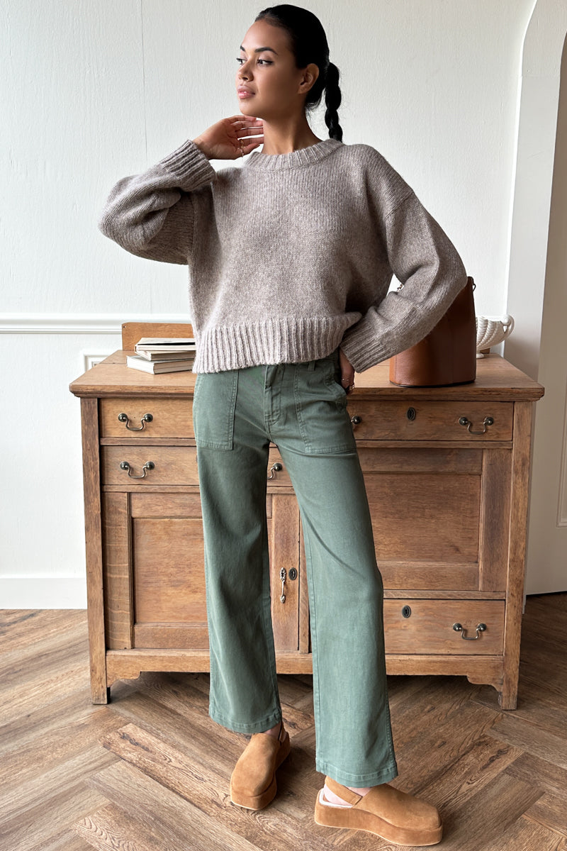 Vintage Army Pant Long - Vintage Green