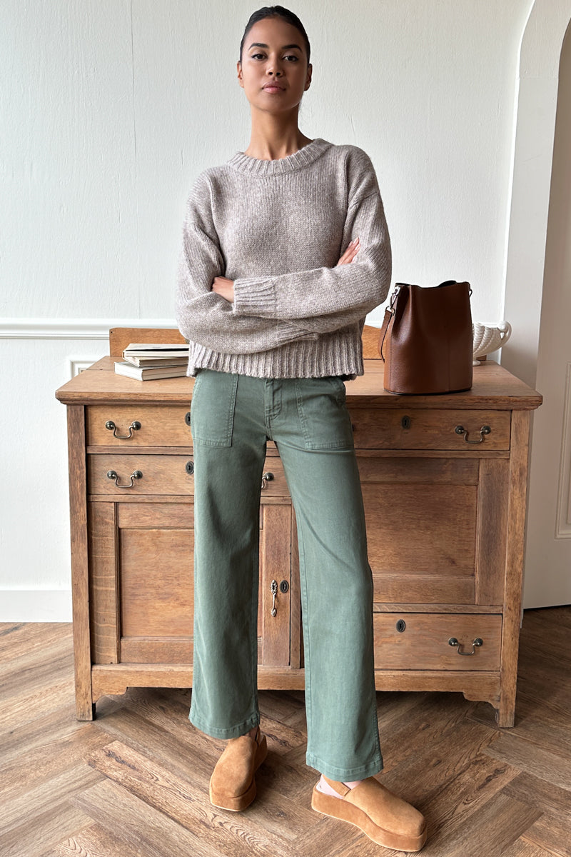 Vintage Army Pant Long - Vintage Green