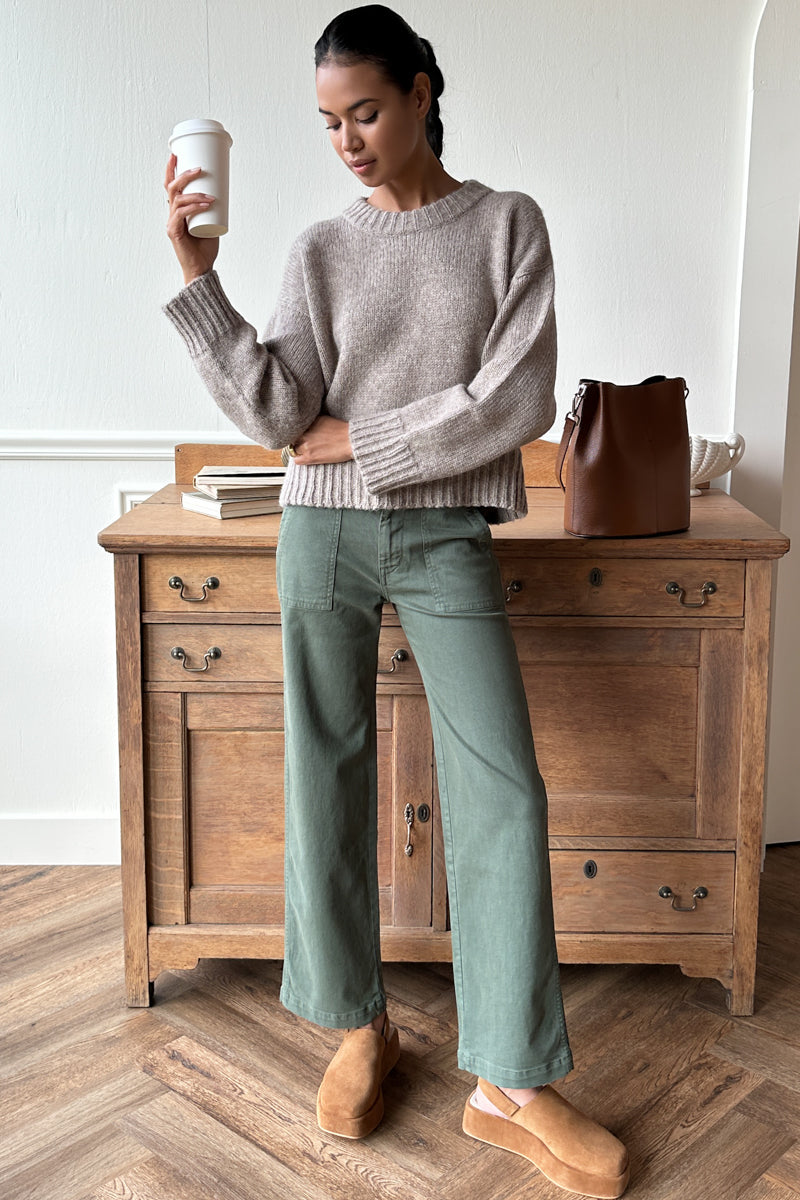 Vintage Army Pant Long - Vintage Green