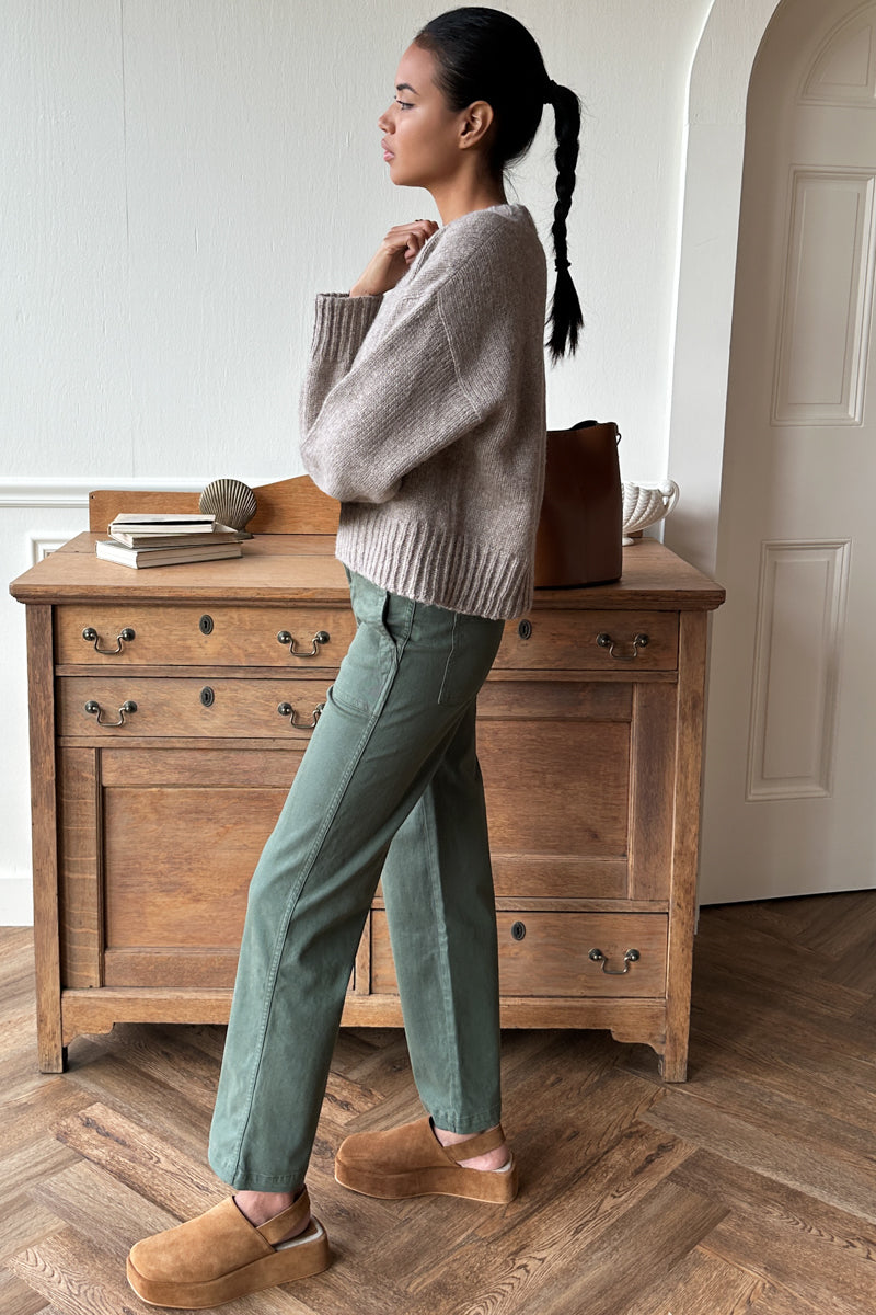 Vintage Army Pant Long - Vintage Green