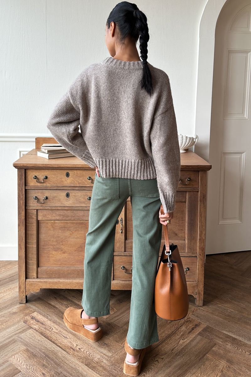 Vintage Army Pant Long - Vintage Green