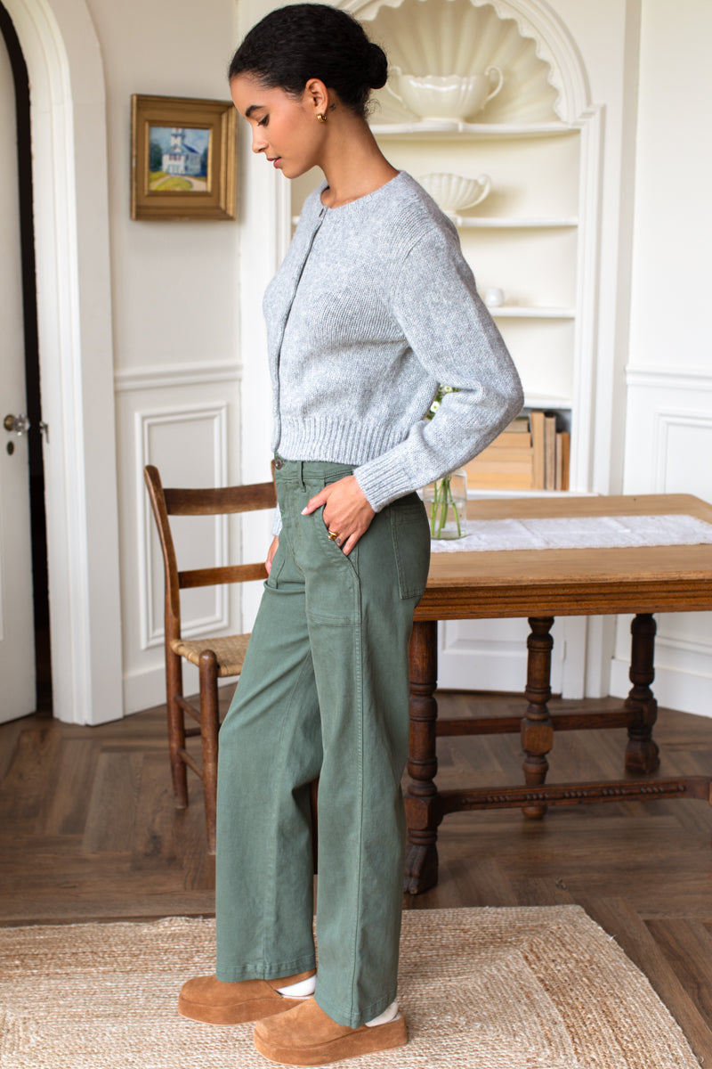 Vintage Army Pant Long - Vintage Green