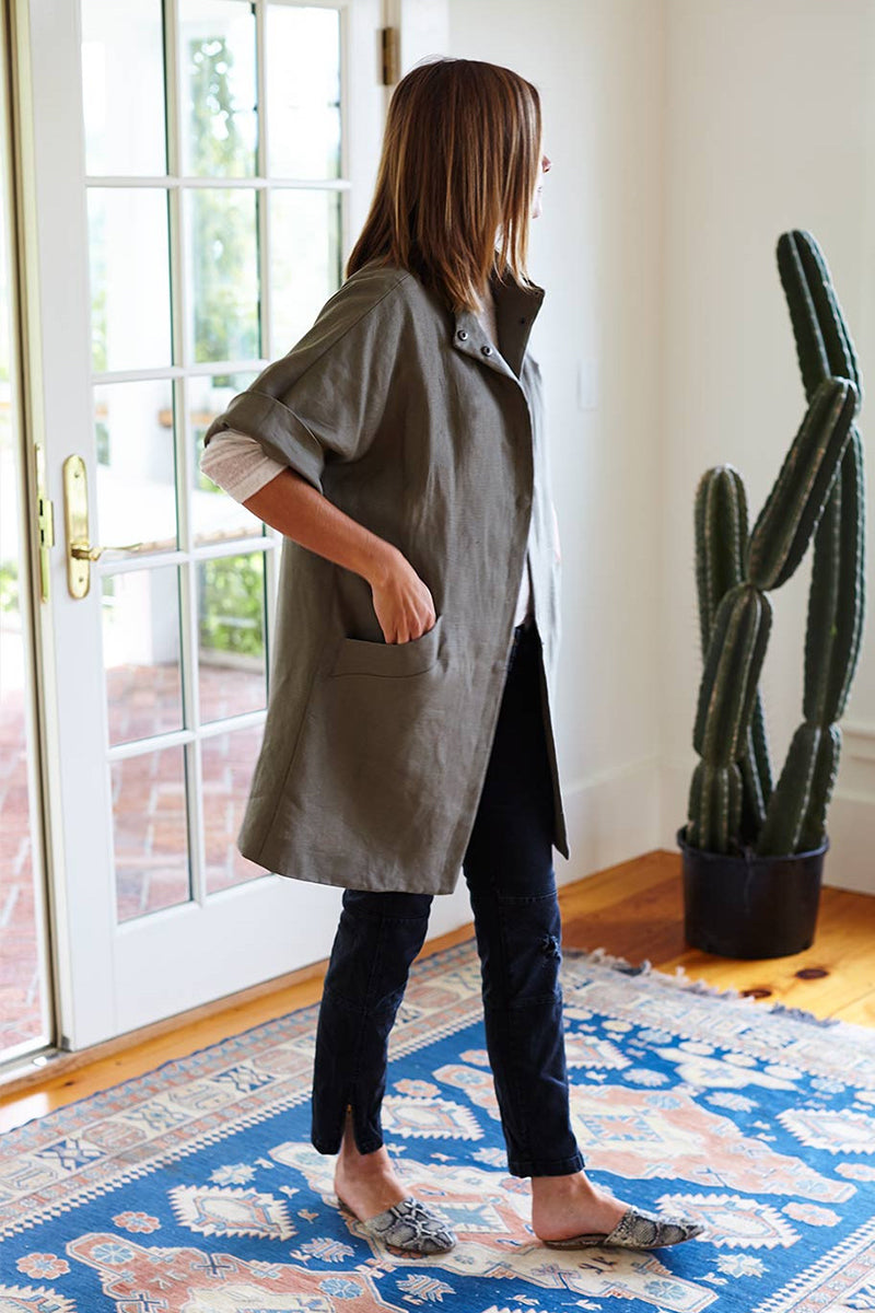All Season Topper - Army Linen