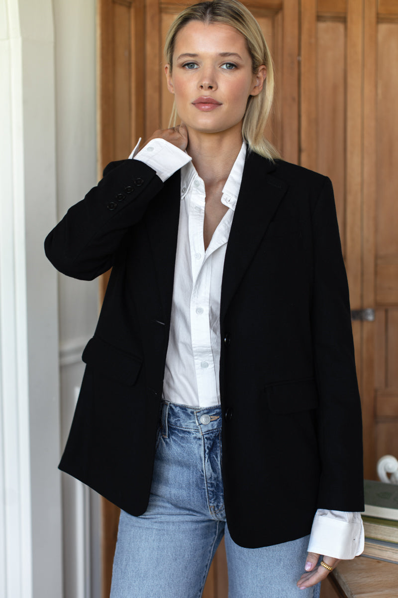 Atelier Blazer - Onyx Wool