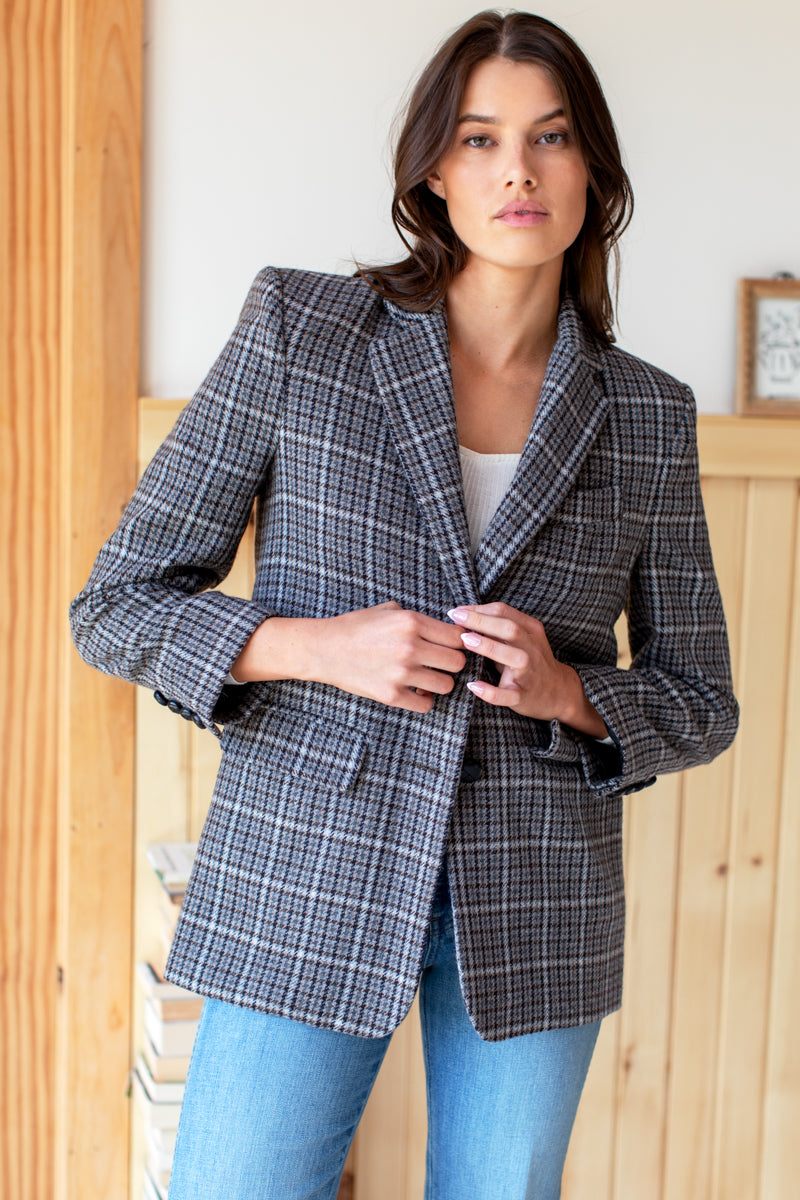 Atelier Blazer - Grey Tweed