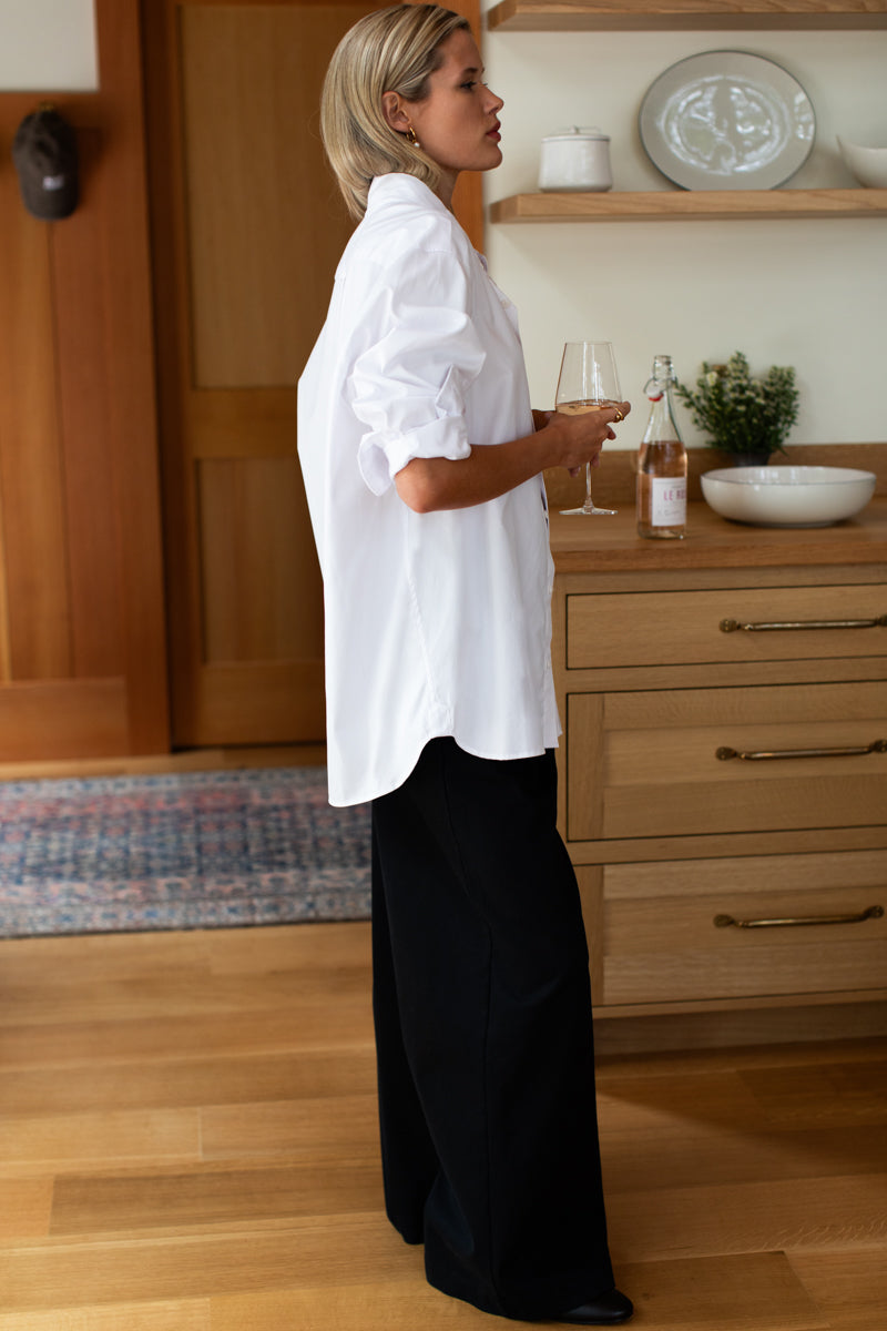 Atelier Pleated Pant 2 - Black Swan