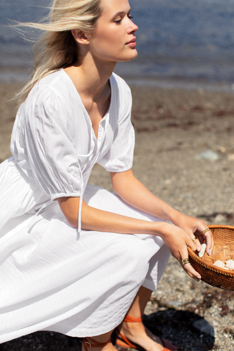 Bastian Dress - Salt