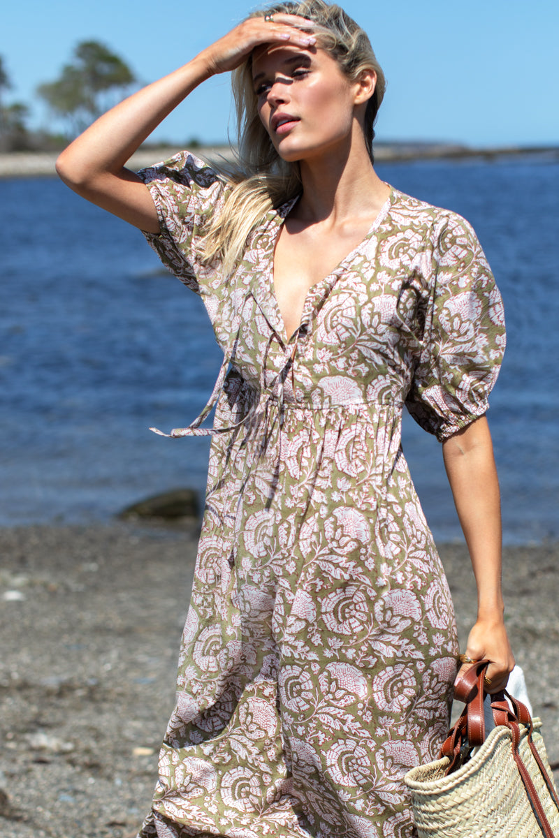 Bastian Dress - Cassis Gothic Olive