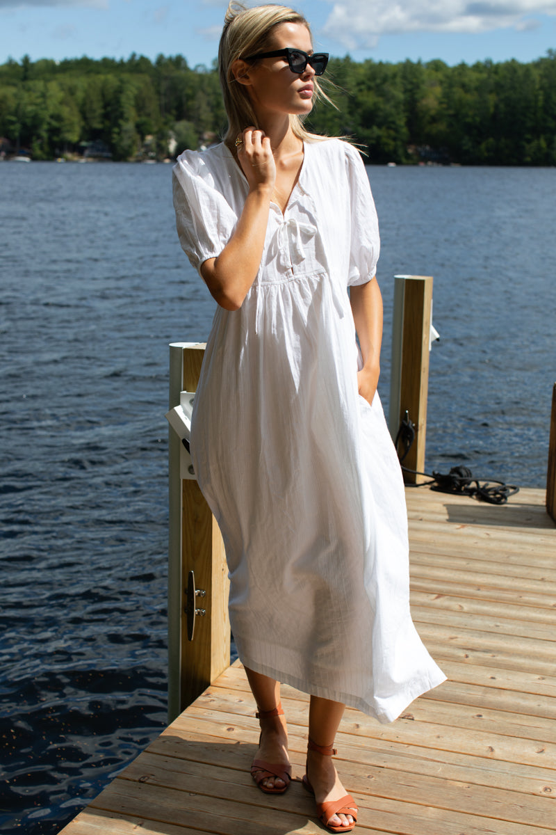 Bastian Dress - Salt