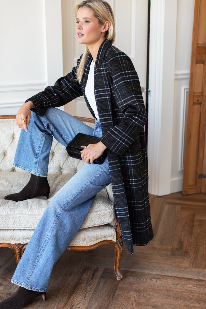 Bowery Coat - Lewis Plaid